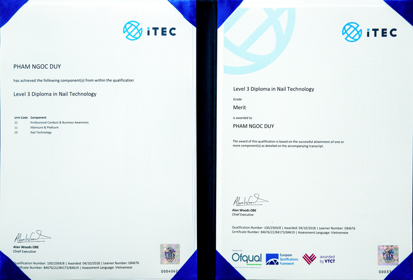  Chứng chỉ hành nghề được cấp tại Châu Âu