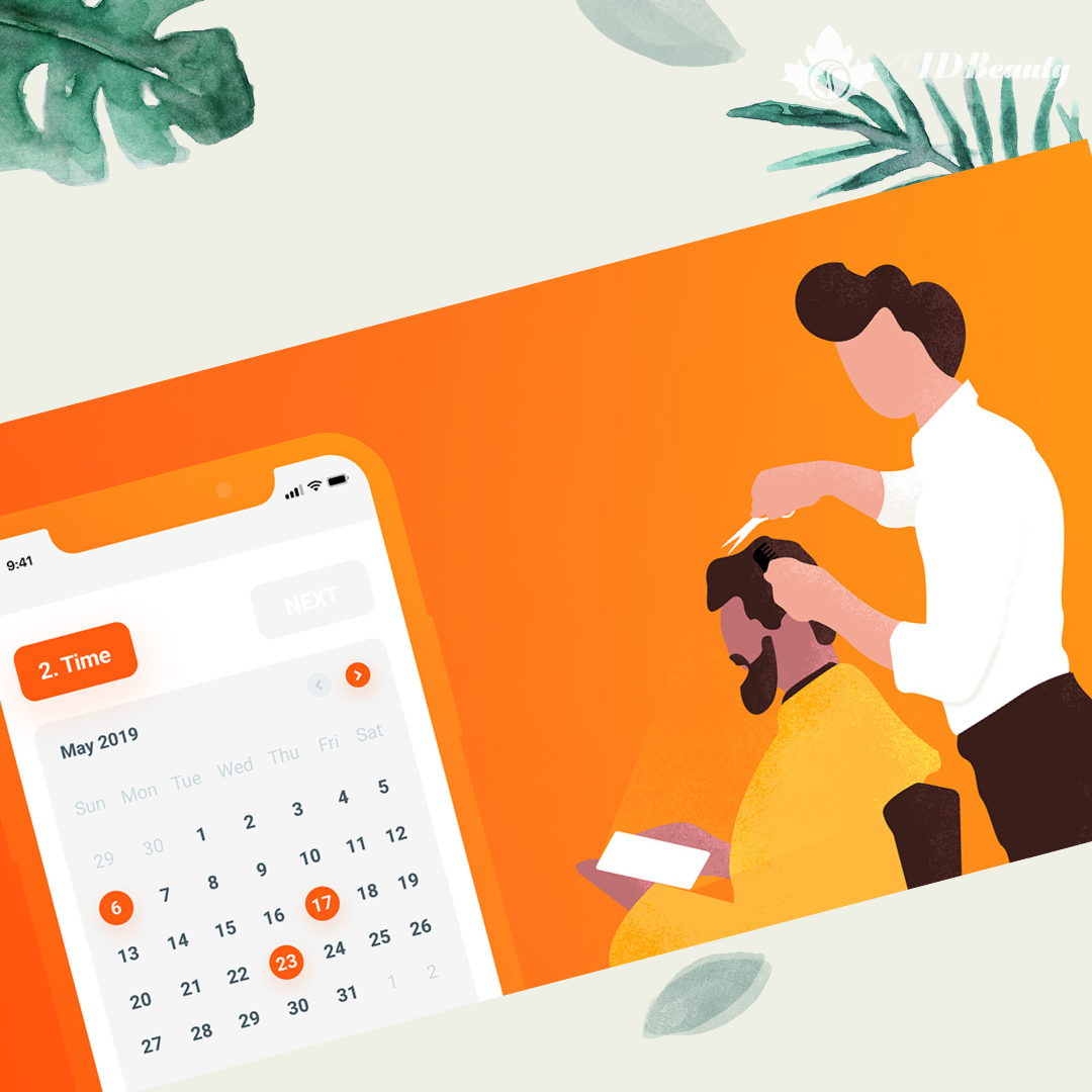 tính năng booking idbeauty