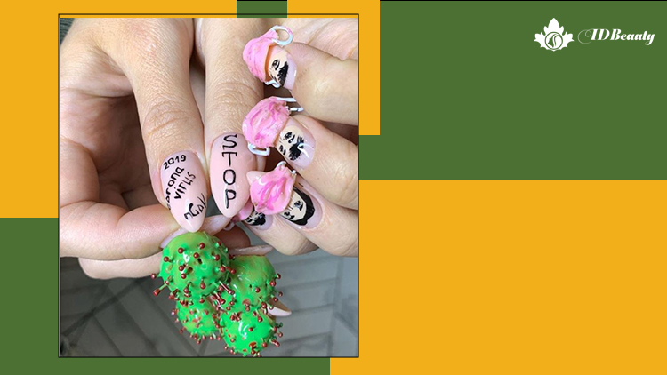hot trend 2020 - Corona nails